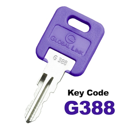 Global RV KEY, G388, Purple, Precut KEY-G388